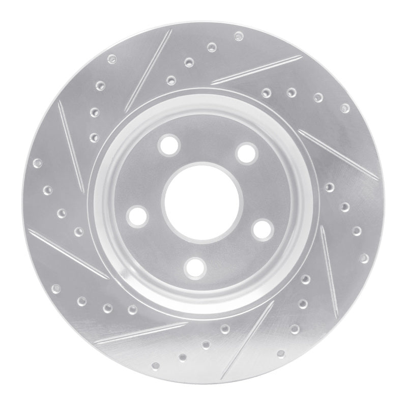 DFC D&S Silver Brake Rotor (FRONT RIGHT): Dodge Durango (11-22)