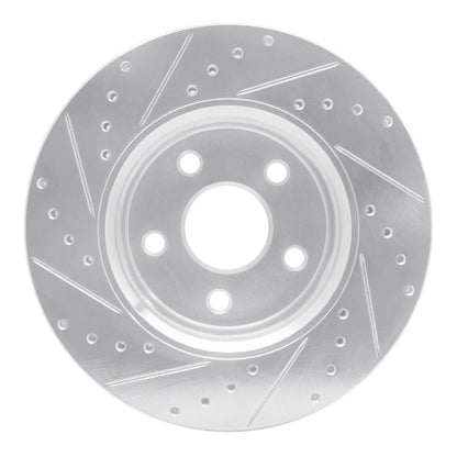 DFC D&S Silver Brake Rotor (FRONT RIGHT): Dodge Durango (11-22)