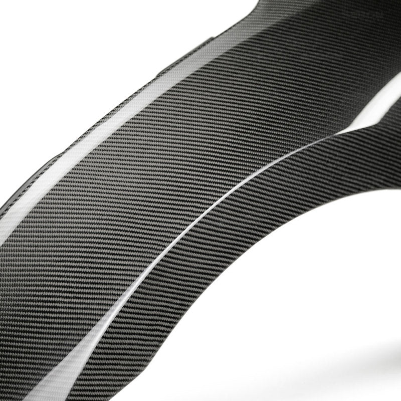Seibon OE-Style Gloss Carbon Fiber Front Fenders | Honda Civic Type R (17+) (FF17HDCVR-OE)