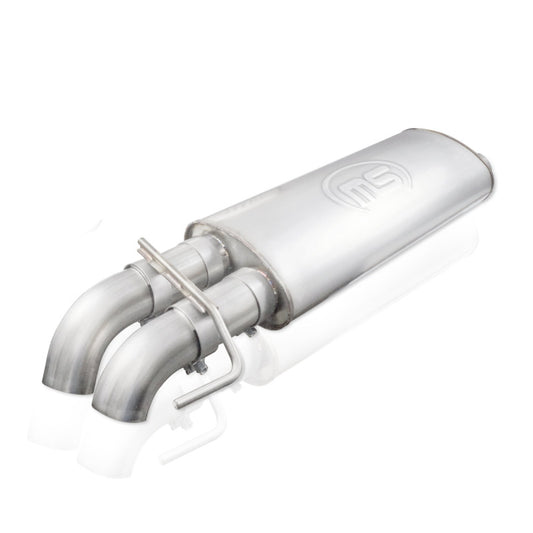 Stainless Works 3in X-Pipe Resonator Dump In Front Of Rear Axle | Ford F-150 Raptor (11-14) (FTR10CBDP)