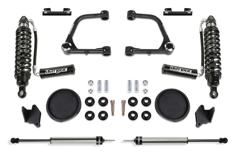 Fabtech 22+ Toyota Tundra 4WD Rear Coils 3in UCA Sys w/Fr Dirt Logic 2.5 Resi (K7088DL)