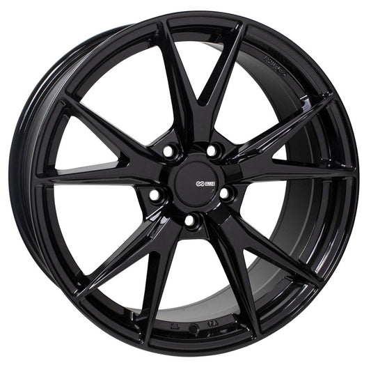 Enkei Phoenix Gloss Black | 17x7.5" +45mm | 5x114.3mm Wheel