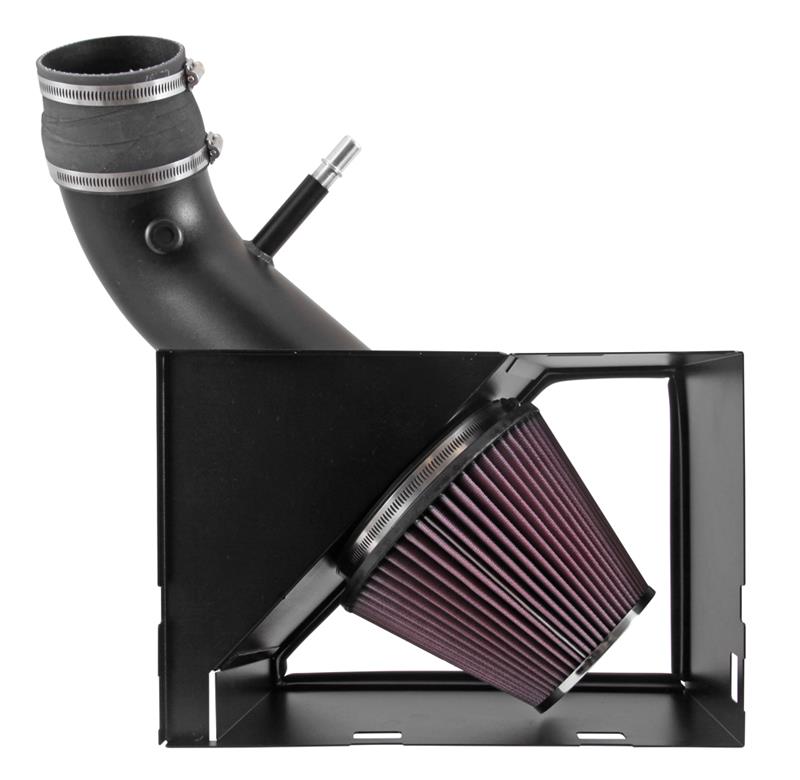 K&N High Flow Performance Intake Kit | Ram 2500/3500 6.4L V8 (14-15) K&N Engineering 77-1568KTK Ram 2500/3500 6.4L V8 High Flow Intake Kit