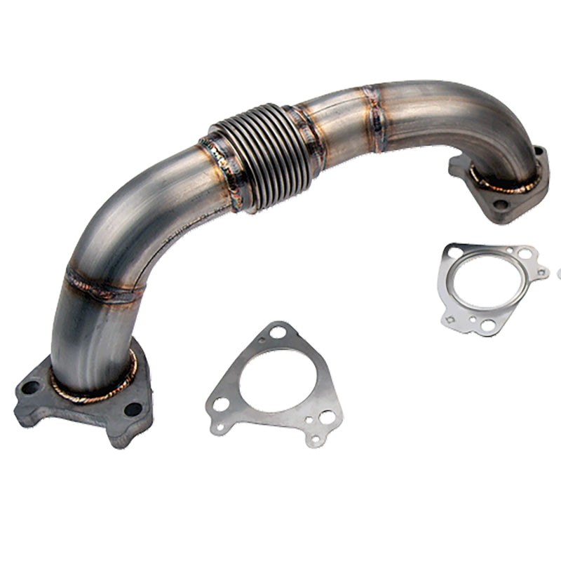 Wehrli 2in SS Up Pipe | Chevy 01-16 6.6L Duramax (WCF100652)