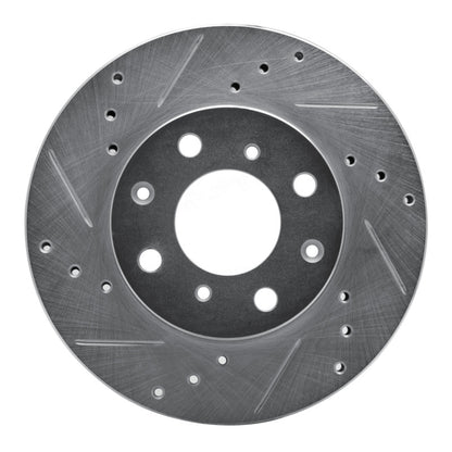 R1 90-00 Honda Civic Del Sol D&S Front Left Rotor (631-59018L)