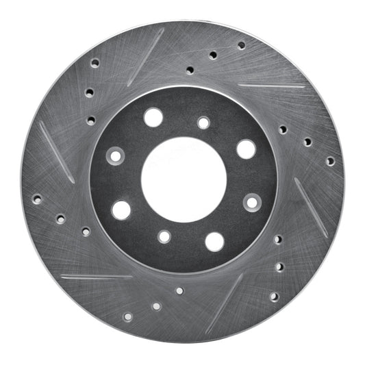 R1 90-00 Honda Civic Del Sol D&S Front Left Rotor (631-59018L)