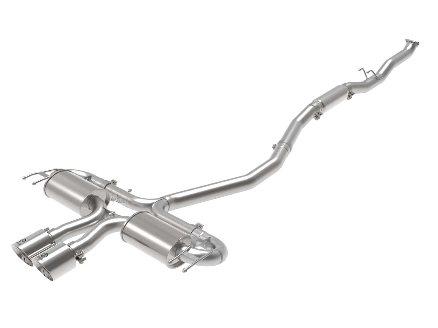 aFe Takeda 3in 304 SS Cat-Back Exhaust System w/Polished Tips 17-21 Honda Civic Sport L4-1.5L (t)