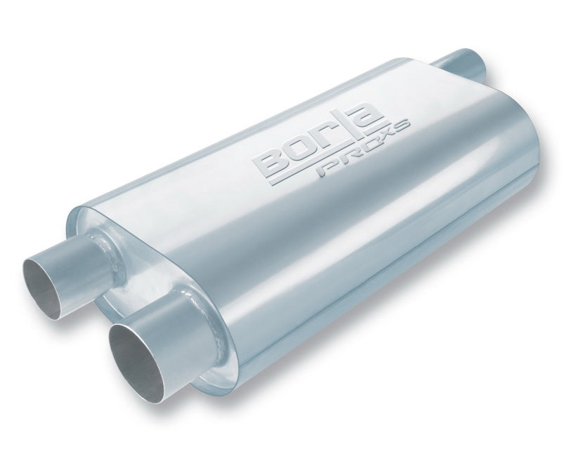 Borla Universal Oval Transverse 3in Inlet/2.5in Outlet Muffler | GM F-Body (40474)