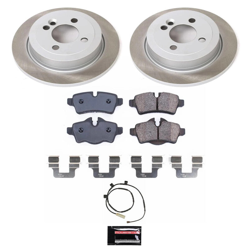 PowerStop Rotor Kit | 2011–2015 Mini Cooper (SC6331)