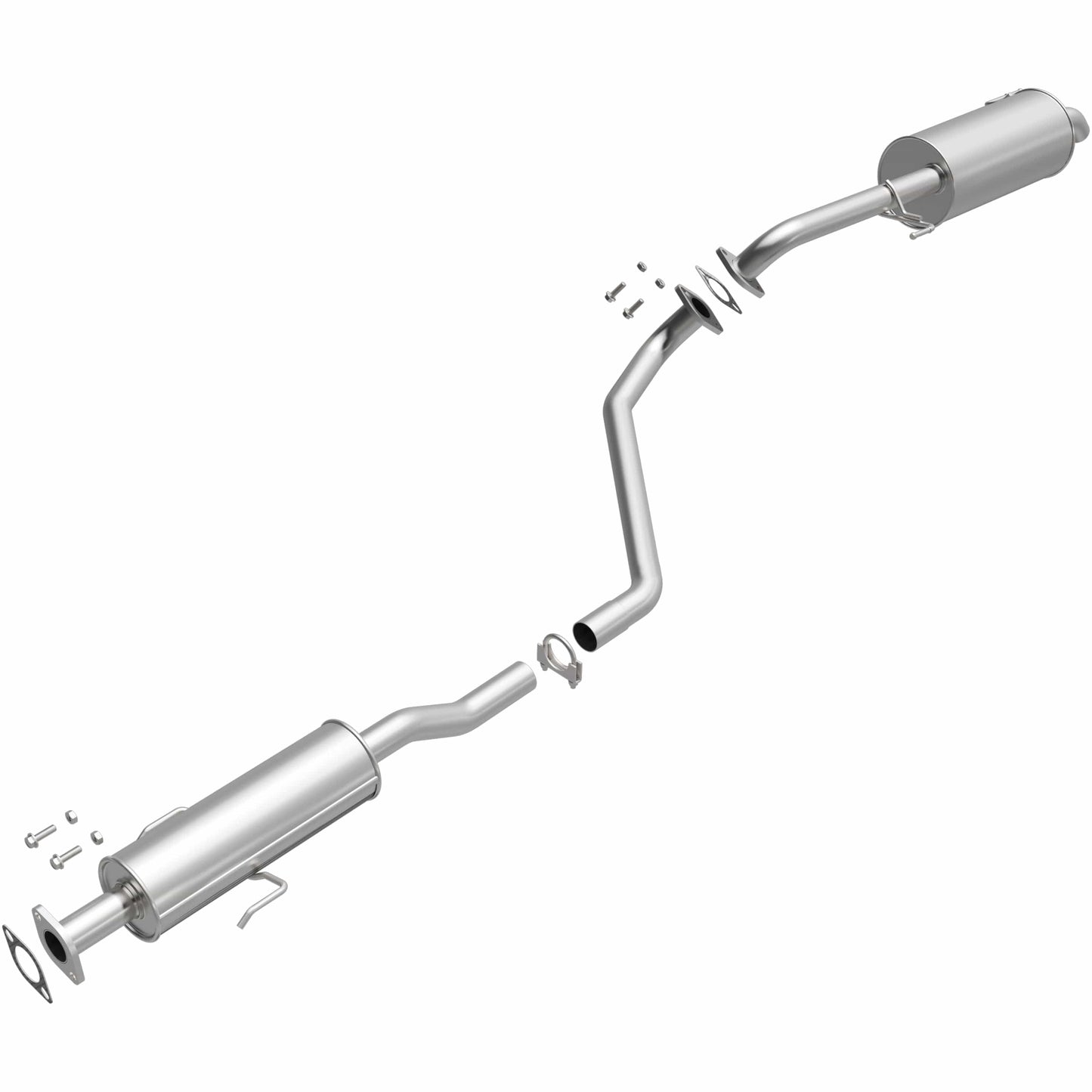 BRExhaust 2010-2013 Kia Forte Direct-Fit Replacement Exhaust System