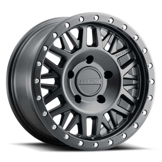 Raceline 951 Ryno Satin Black | 18x9" +18mm | 5x127mm Wheel