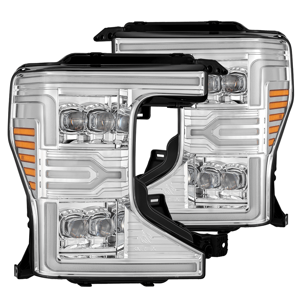 AlphaRex 20-22 Ford F-250/350/450/550 SD LED Proj Headlights | Ford F-Series (17-23) (880339)