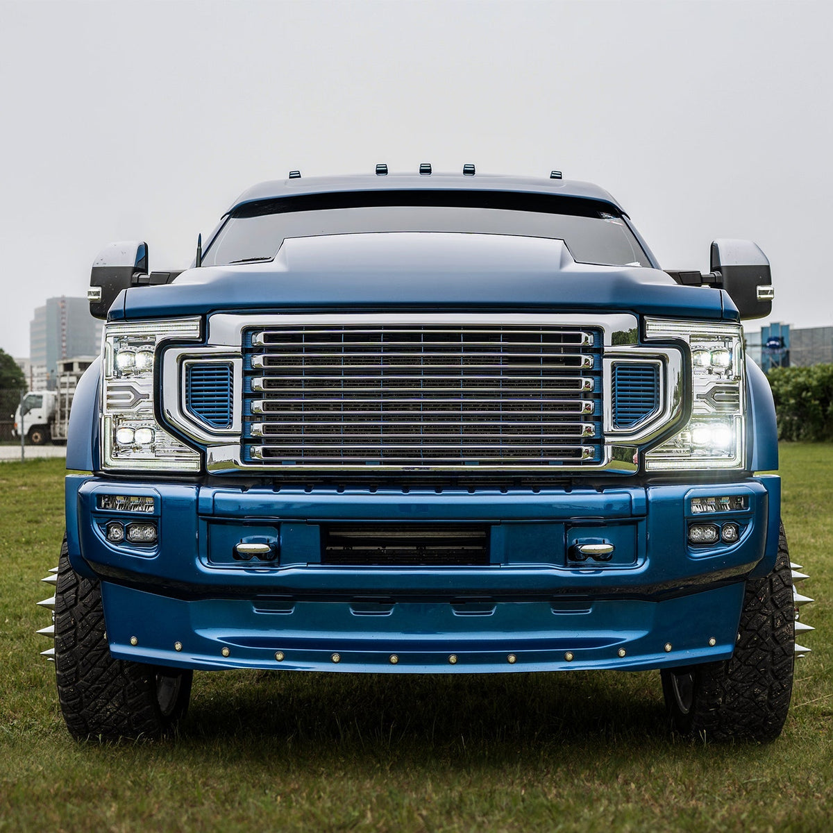 AlphaRex 20-22 Ford F-250/350/450/550 SD LED Proj Headlights | Ford F-Series (17-23) (880339)