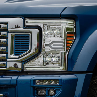 AlphaRex 20-22 Ford F-250/350/450/550 SD LED Proj Headlights | Ford F-Series (17-23) (880339)