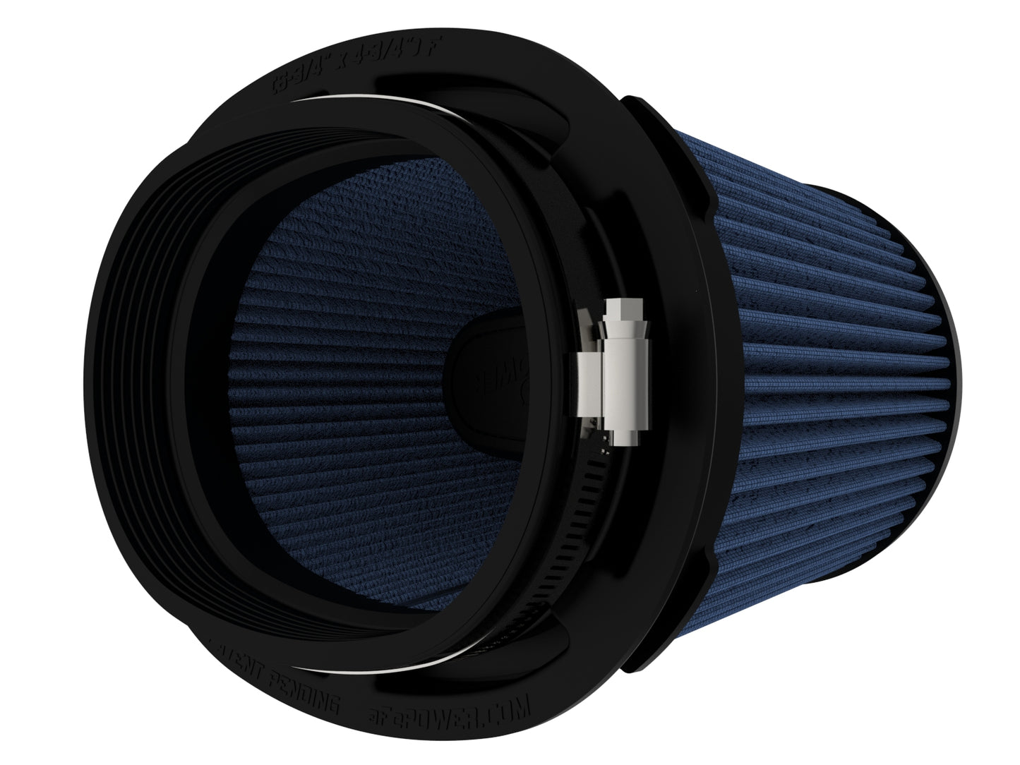 aFe Magnum FLOW Pro 5R Univ Air Filter 6-3/4 x 4-3/4in F x 8-1/4 x 6-1/4in B x 7-1/4 x 5in T x 6in H