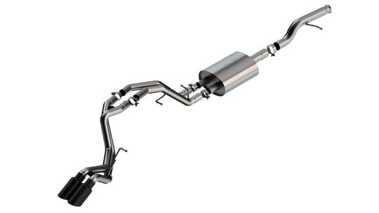 Borla 2/4WD Black Chrome S-Type Cat-Back Exhaust | Chevrolet Tahoe 5.3L V8 (21-22) (140854BC)