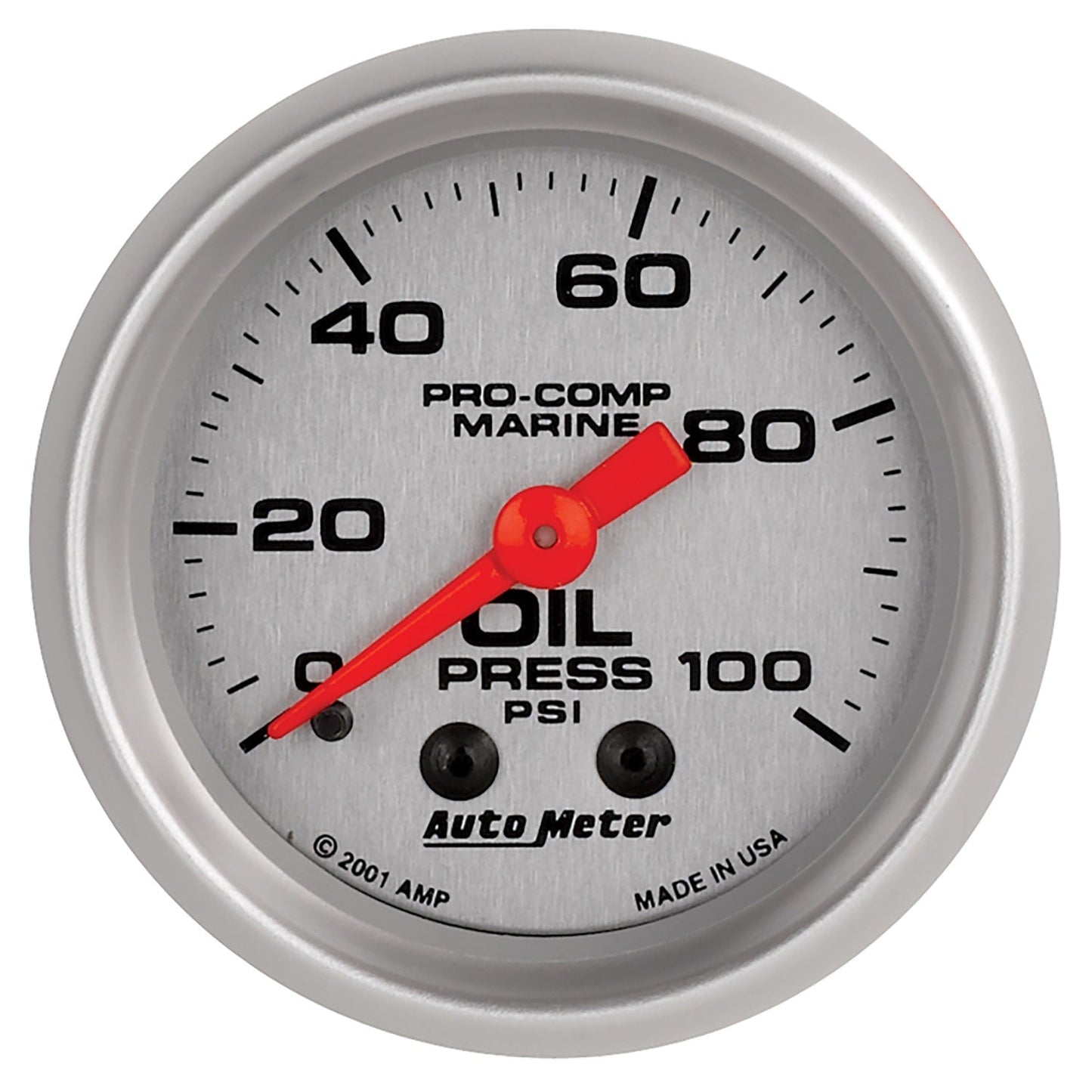 AutoMeter Engine Oil Pressure Gauge (200790-33)