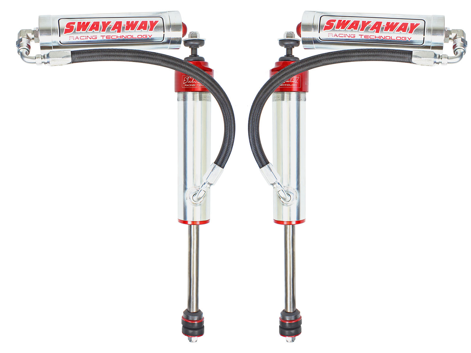 aFe Sway-A-Way 2.5in Front Shock Kit w/ Remote Reservoir | Nissan Patrol (97-17) (201-5600-05)