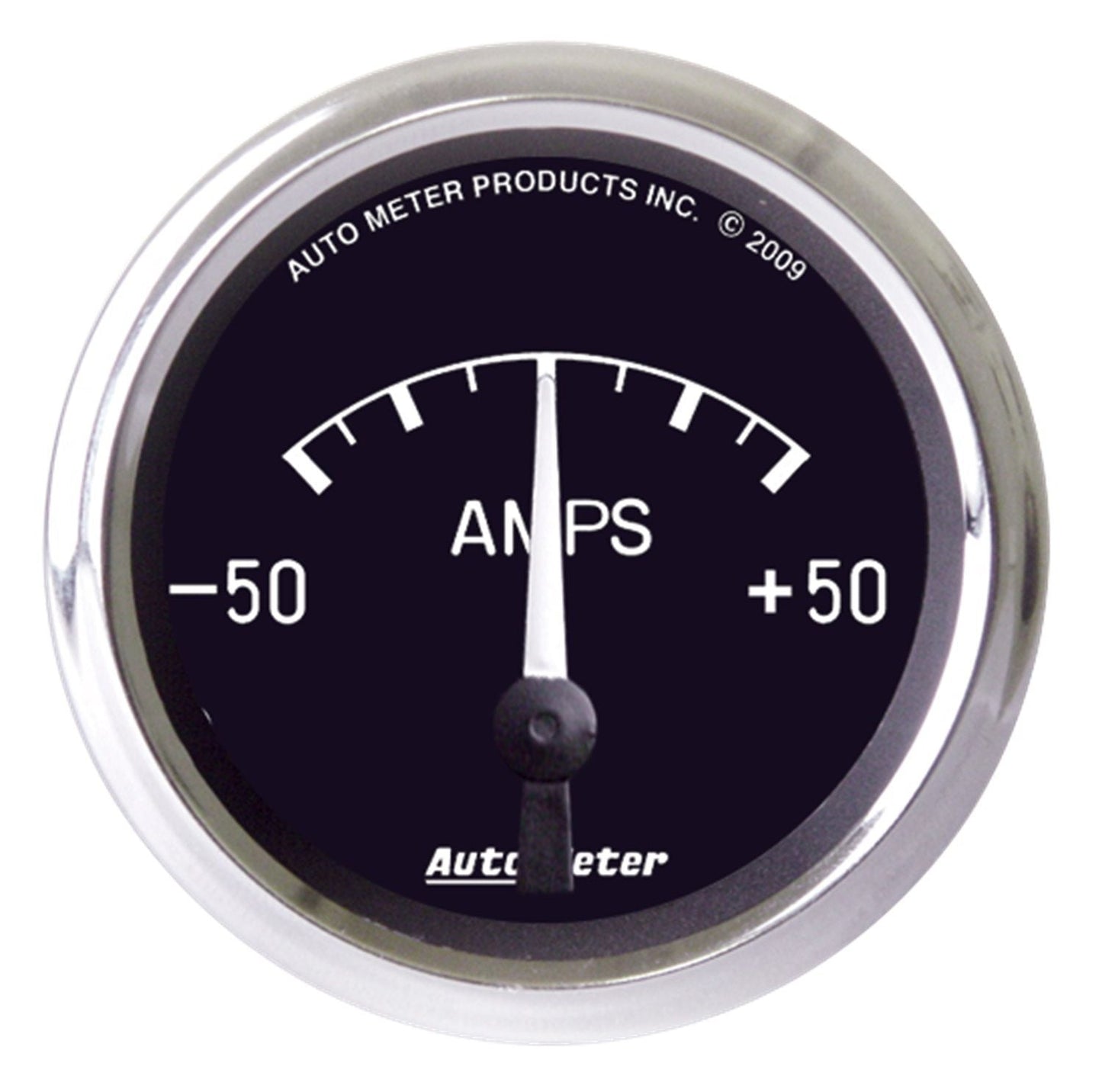 AutoMeter Gauge Ammeter 2-1/16in. 50A Electric Cobra (201012)