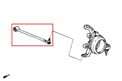Hardrace Pillow Ball Rear Toe Control Arm Honda S2000 AP1/2