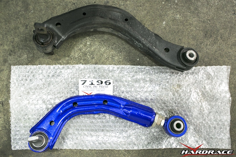 Hardrace Hardened Rubber Rear Camber Kit Honda Civic 06- FD / SI 7196