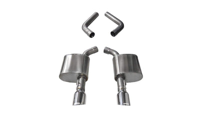 CORSA Sport / 2.75 in Axle-Back Single 4.5 in Tips | 2015-23 Charger, 300 5.7L 6.4L 6.2L (21019)