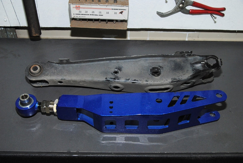 Hardrace Hardened Rubber Rear Lower Adjustable Arm Lexus IS200 / 250 / 300 / 350 / JZX110 / GS300