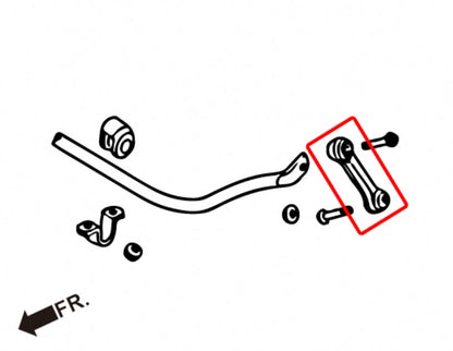 Hardrace Pillow Ball Front Reinforced Stab. Link Audi A4 8K/S4/A5 8T/S5/Q5 8r 2008-2016