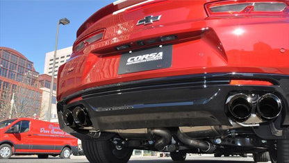 CORSA 2016-2024 Xtreme Exhaust Camaro SS / ZL1 (14784, 14786) Xtreme, Sport / Axle-Back 4.0 in Twin Tips