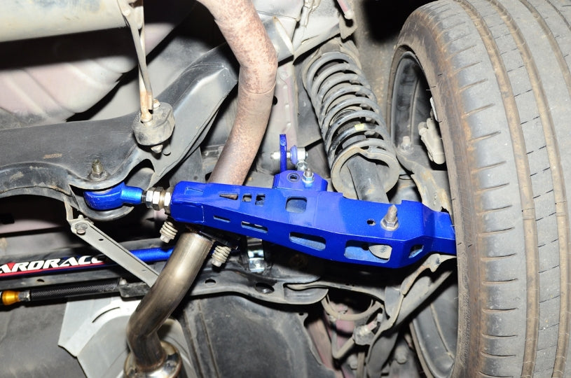 Hardrace Hardened Rubber Rear Lower Adjustable Arm Mitsubishi Lancer 01-06 / Fortis 07