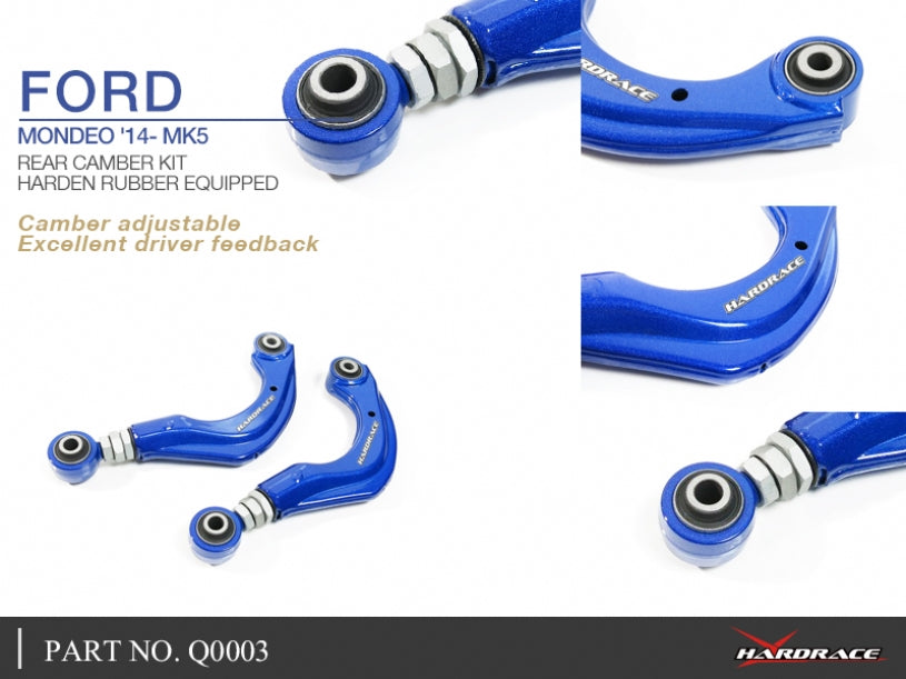 Hardrace Hardened Rubber Rear Camber Kit Ford Mondeo MK5 2014-2022