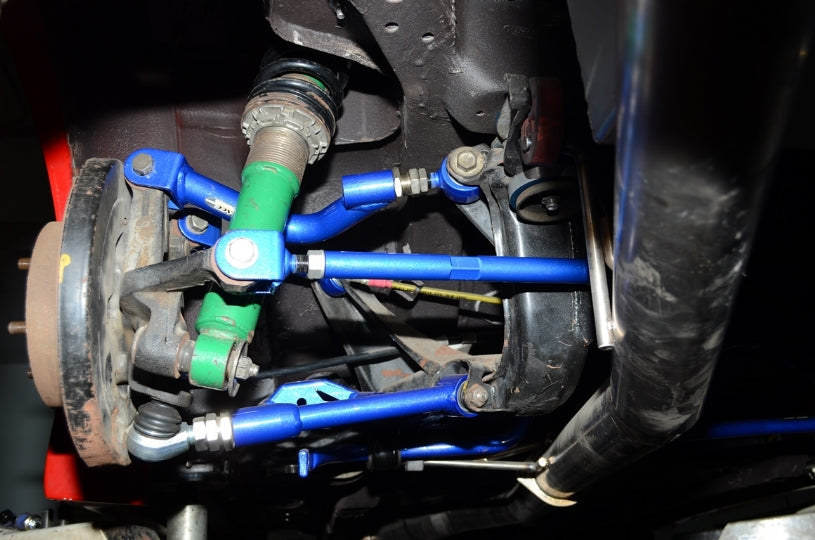 Hardrace Hardened Rubber Rear Toe Control Arm Nissan 240SX S14/R33/R34 Rear 1995-2002