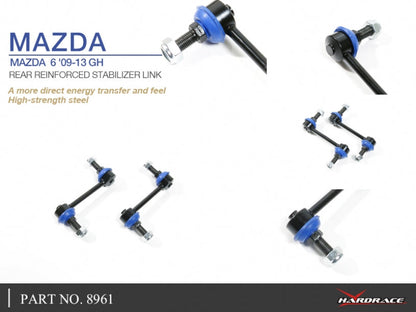 Hardrace Rear Reinforced Stabilizer Link Mazda 6 09-13 GH