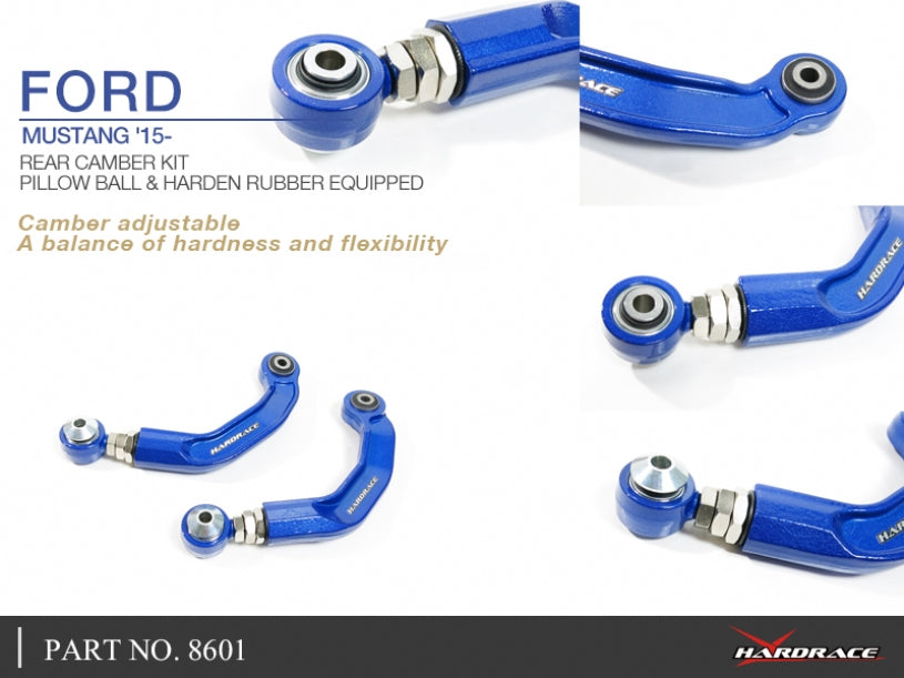 Hardrace Pillow Ball Rear Camber Kit Ford Mustang 15