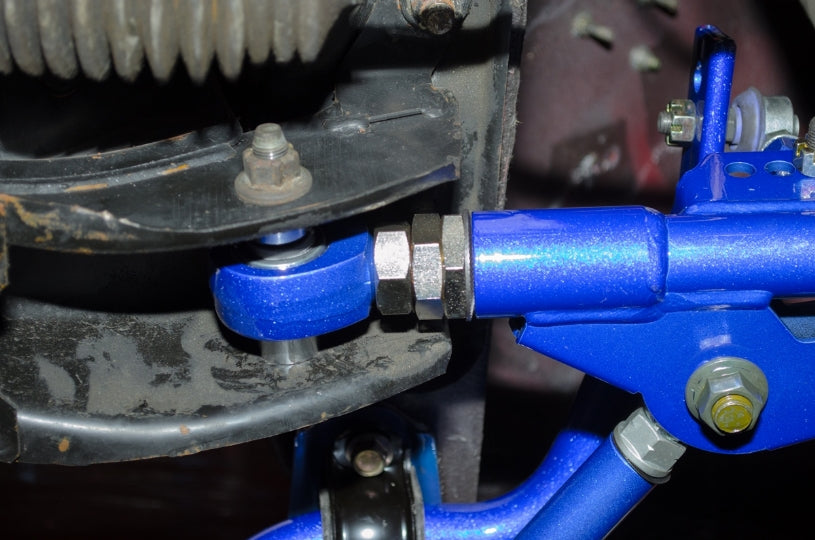 Hardrace Pillow Ball Front Adjustable Lower Control Arm+stab. Link 25mm Nissan 240SX/Silvia 5th S13