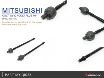 Hardrace Hard Tie Rod Mitsubishi Colt Z2xa/Z3xa 2002-2012/Mitsubishi Colt Plus Z2xw 2004-2013