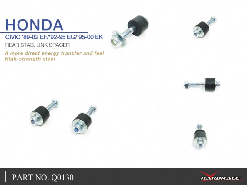 Hardrace Rear Stab. Link Spacer Honda Civic 1989-1992 EF/1992-1995 EG/1995-2000 EK Rear Stab.