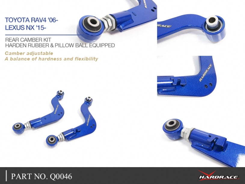 Hardrace Pillow Ball Rear Camber Kit Toyota RAV4 2006+/Lexus Nx 15 06
