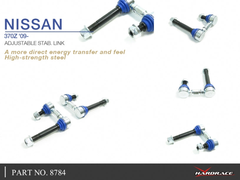 Hardrace Front Adjustable Stab. Link Nissan 370Z 2009-2021/Z 2022+/Infiniti Q50 3.0/3.5l 13