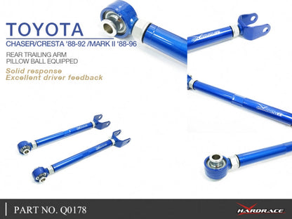 Hardrace Pillow Ball Rear Trailing Arm Toyota Chaser / Cresta 88-92 / Mark Ii 88-96