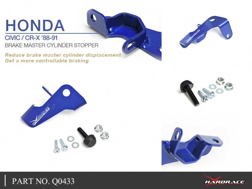Hardrace Brake Master Cylinder Stopper LHD Honda Civic / CR-X 88-91