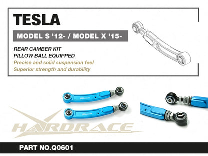 Hardrace Pillow Ball Rear Camber Kit Tesla Model S 2012-2020/Tesla Model X 2015-2020