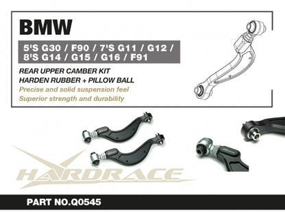 Hardrace Pillow Ball Rear Upper Camber Kit BMW 5 S G30/7 S G11/G12/8 S G14/G15/G16 2017+