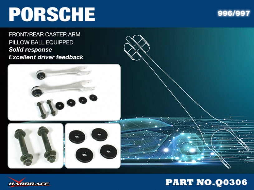 Hardrace Pillow Ball Front Porsche / 996 / 997 Front / Rear / 986 / 987