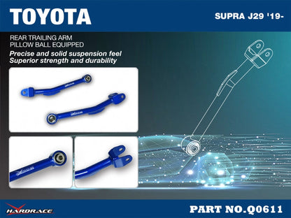 Hardrace Pillow Ball Rear Trailing Arm Toyota Supra J29 / BMW 2s G42 / 3s G2X / 4s G2X / Z4 G29