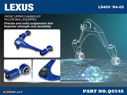 Hardrace Pillow Ball Front Upper Camber Kit Lexus LS400 1989-2000/Toyota Century 1997-2016