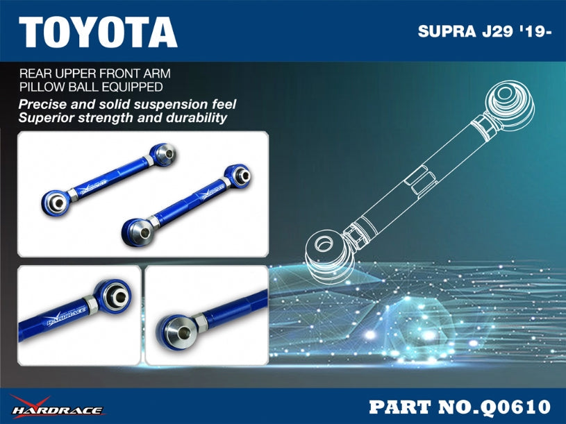 Hardrace Pillow Ball Rear Upper Front Arm Toyota Supra J29 / BMW 2s G42 / 3s G2X / 4s G2X / Z4 G29