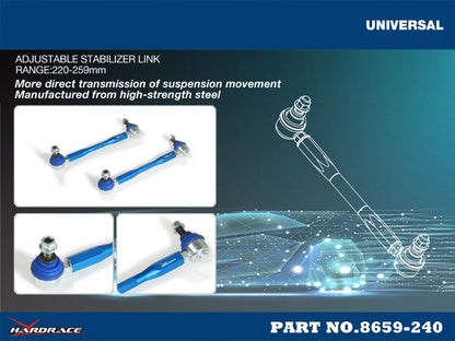 Hardrace Adjustable Stabilizer Link * Universal