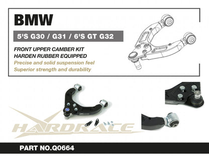 Hardrace Hardened Rubber Front Upper Camber Kit BMW 5s G30 / 5s Touring G31 / 6s GT G32