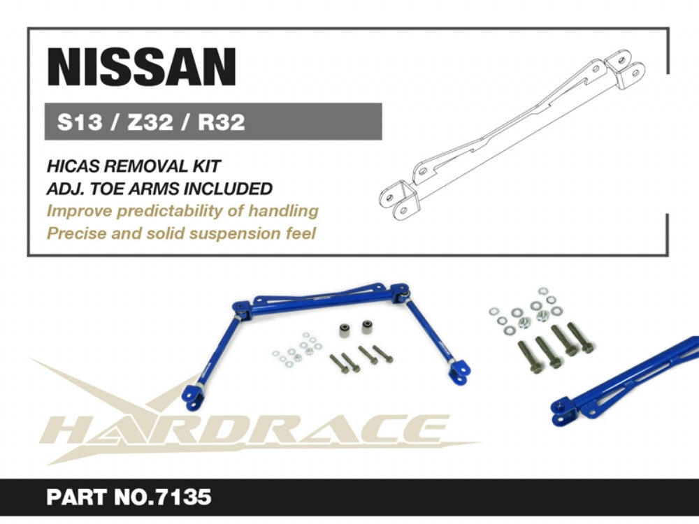 Hardrace Pillow Ball Hicas Removal Adjustable Kit Nissan Z32 / Hicas Removal KIT